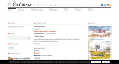 Desktop Screenshot of exormaedizioni.com